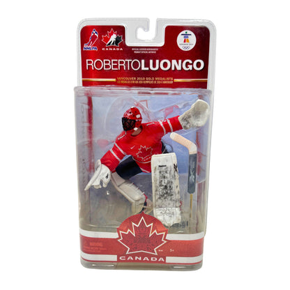 McFarlane NHL Roberto Luongo Team Canada Vancouver 2010 Olympics CHASE Figure