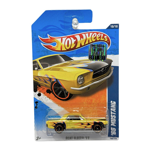 Hot Wheels Heat Fleet 1965 Ford Mustang 1:64 Diecast Factory Sealed