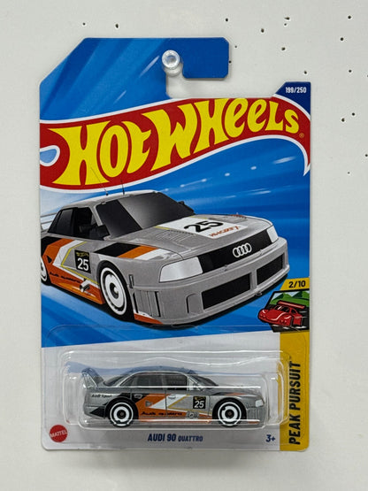 Hot Wheels Peak Pursuit Audi 90 Quattro 1:64 Diecast Silver