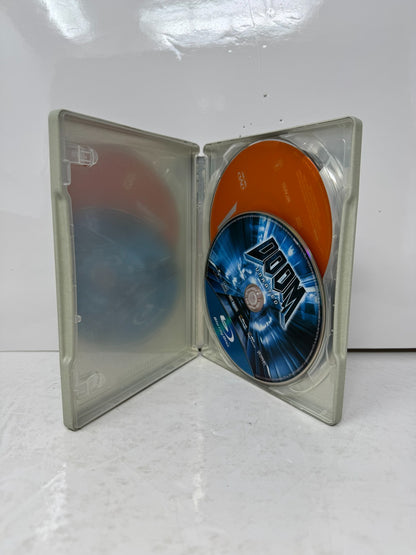 Doom (Blu-ray) Steelbook Dwayne Johnson Sci-Fi Good Condition!!!