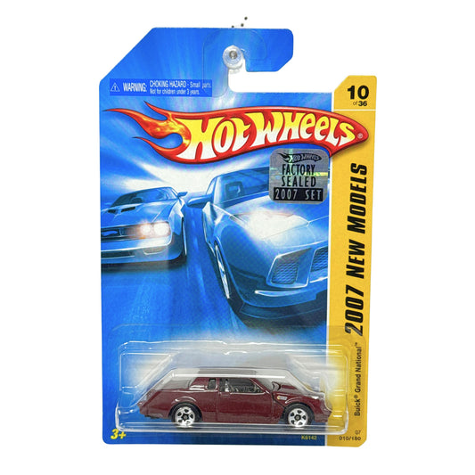 Hot Wheels 2007 New Models Buick Grand National 1:64 Diecast Factory Sealed