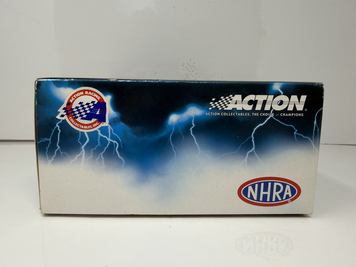 Action NHRA Gary Scelzi Oakley 2005 Dodge Stratus Brushed Metal 1:24 Diecast
