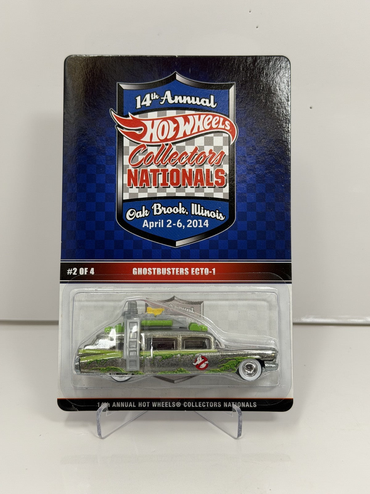 Hot Wheels 2014 Collectors Nationals Ghostbusters Ecto-1 1:64 Diecast 0698/2800