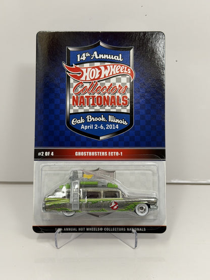 Hot Wheels 2014 Collectors Nationals Ghostbusters Ecto-1 1:64 Diecast 0698/2800