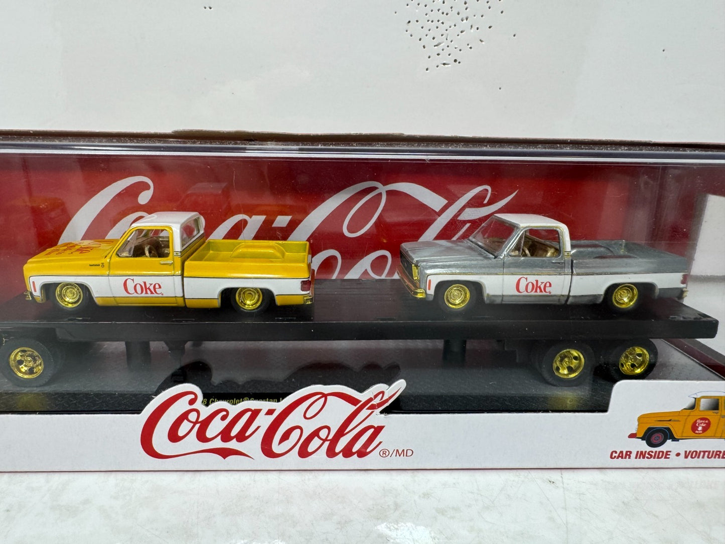 M2 Machines Auto Haulers Chevrolet Pickup Truck Set Coca-Cola 164 Diecast Custom