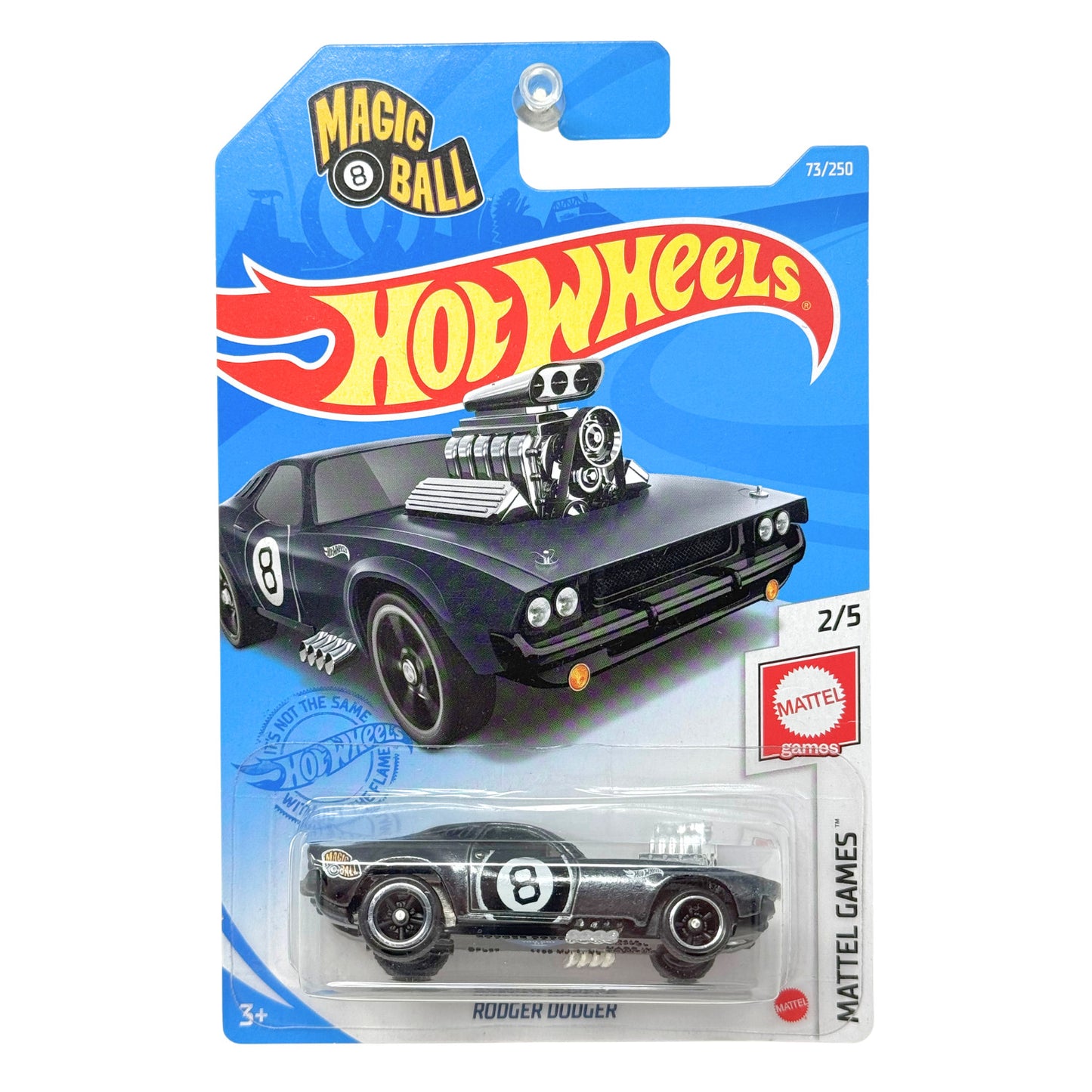 Hot Wheels Super Treasure Hunt Rodger Dodger Mattel Games 1:64 Diecast
