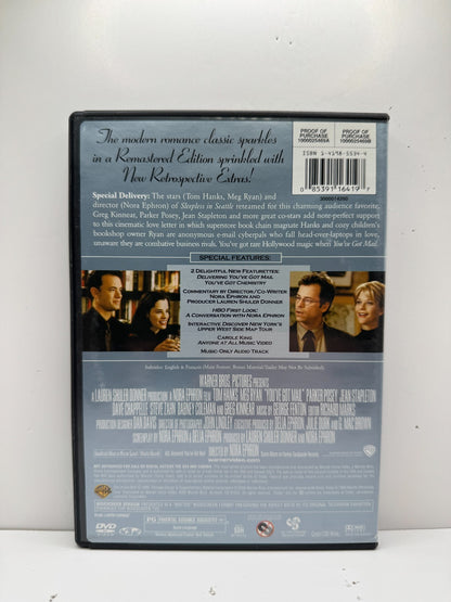 You've Got Mail (DVD) Tom Hanks Meg Ryan Romance