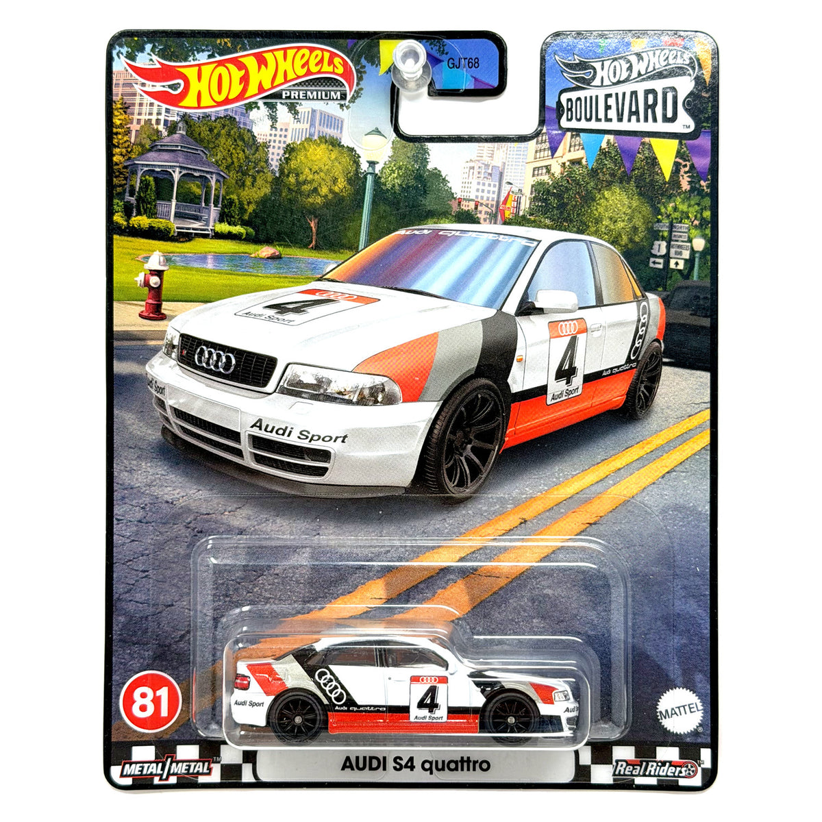 Hot Wheels Premium Boulevard #81 Audi S4 Quattro 1:64 Diecast