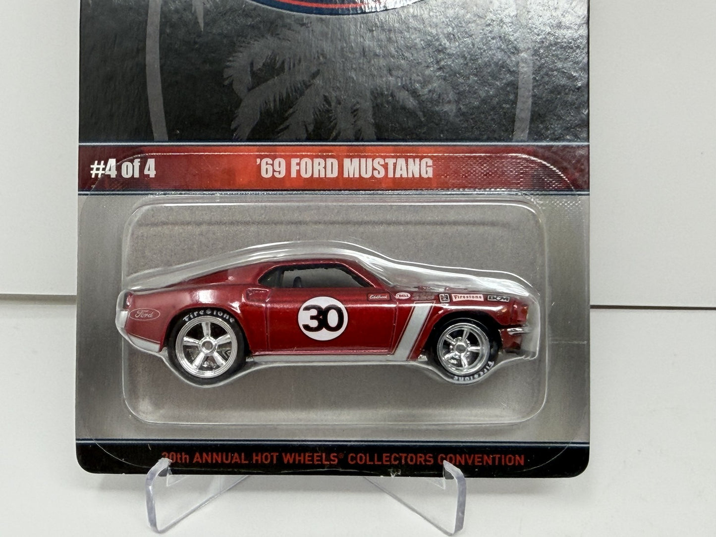 Hot Wheels 2016 30th Collectors Convention 1969 Ford Mustang 1:64 Diecast