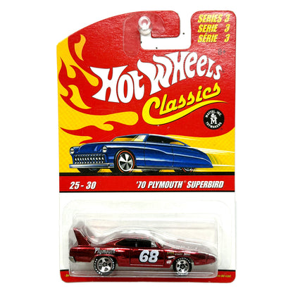 Hot Wheels Classics Series 3 1970 Plymouth Superbird 1:64 Diecast Red