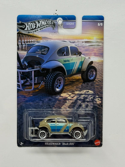 Hot Wheels Silver Series Surf's Up Volkswagen Baja Bug 1:64 Diecast