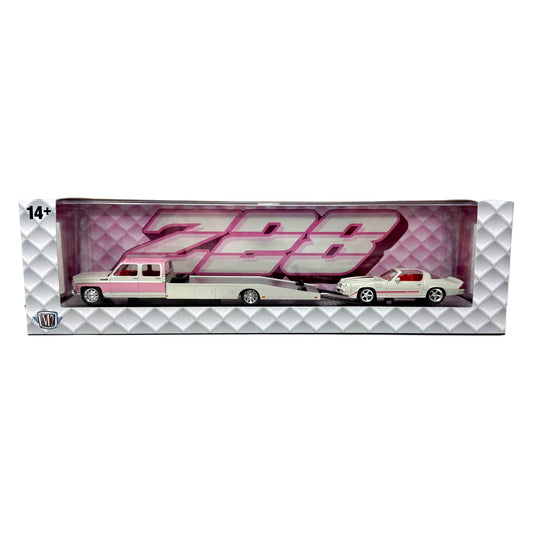 M2 Machines Z28 Chevrolet Camaro Z28 & Ramp Truck 1:64 Diecast