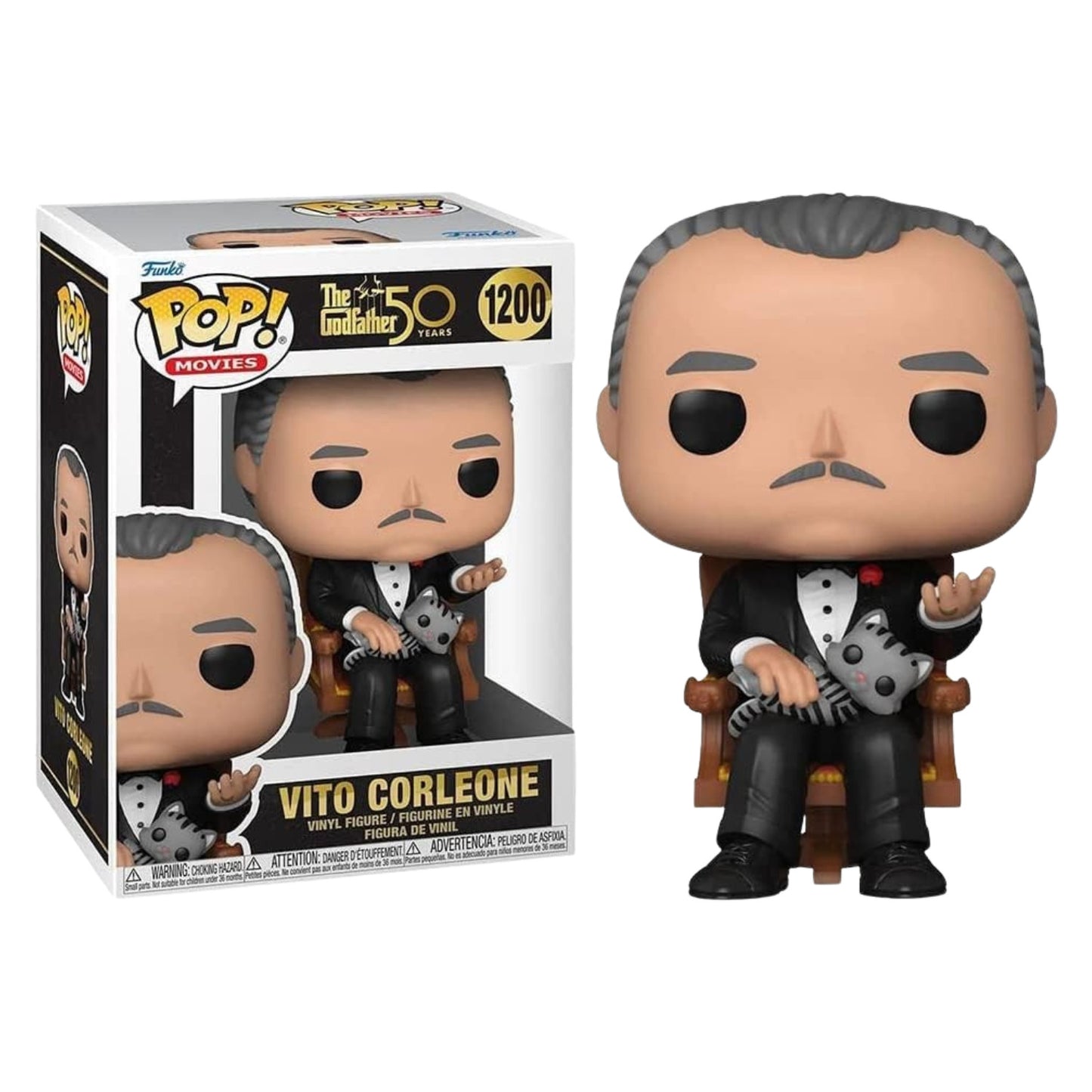 Funko Pop! Movies The Godfather 50 Years Vito Corleone #1200 Vinyl Figure