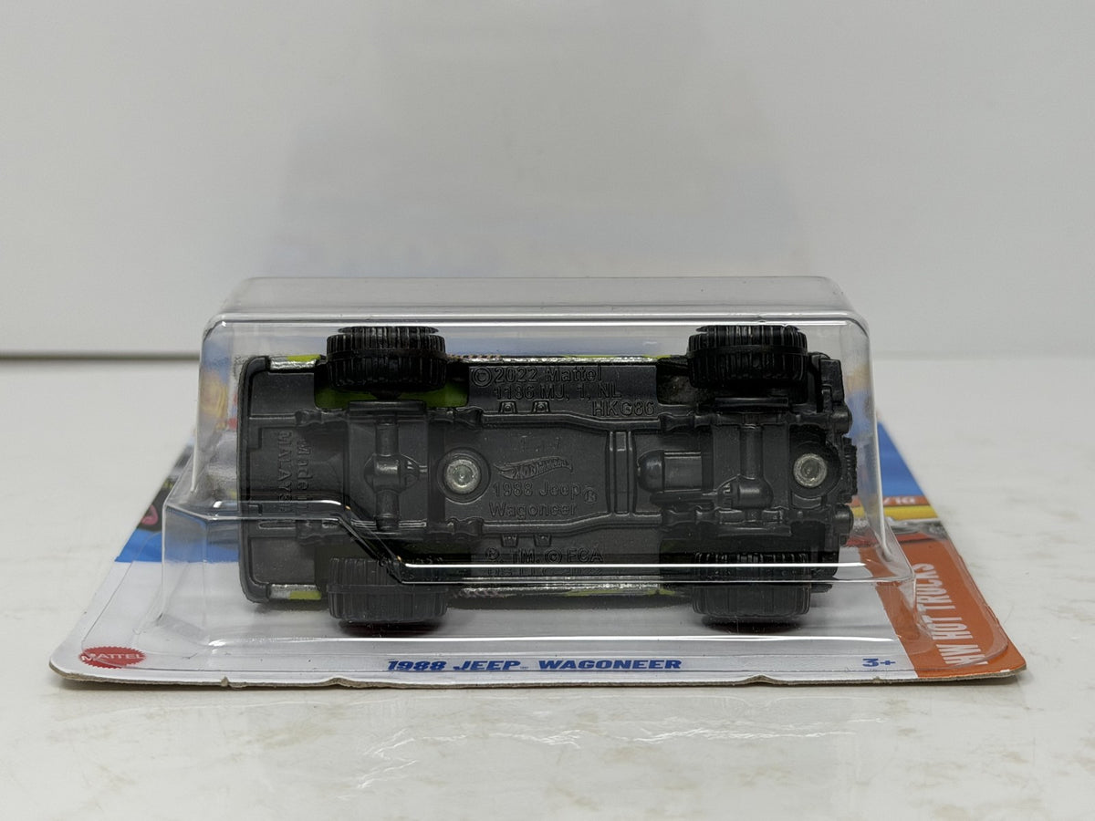 Hot Wheels ZAMAC HW Hot Trucks 1988 Jeep Wagoneer 1:64 Diecast