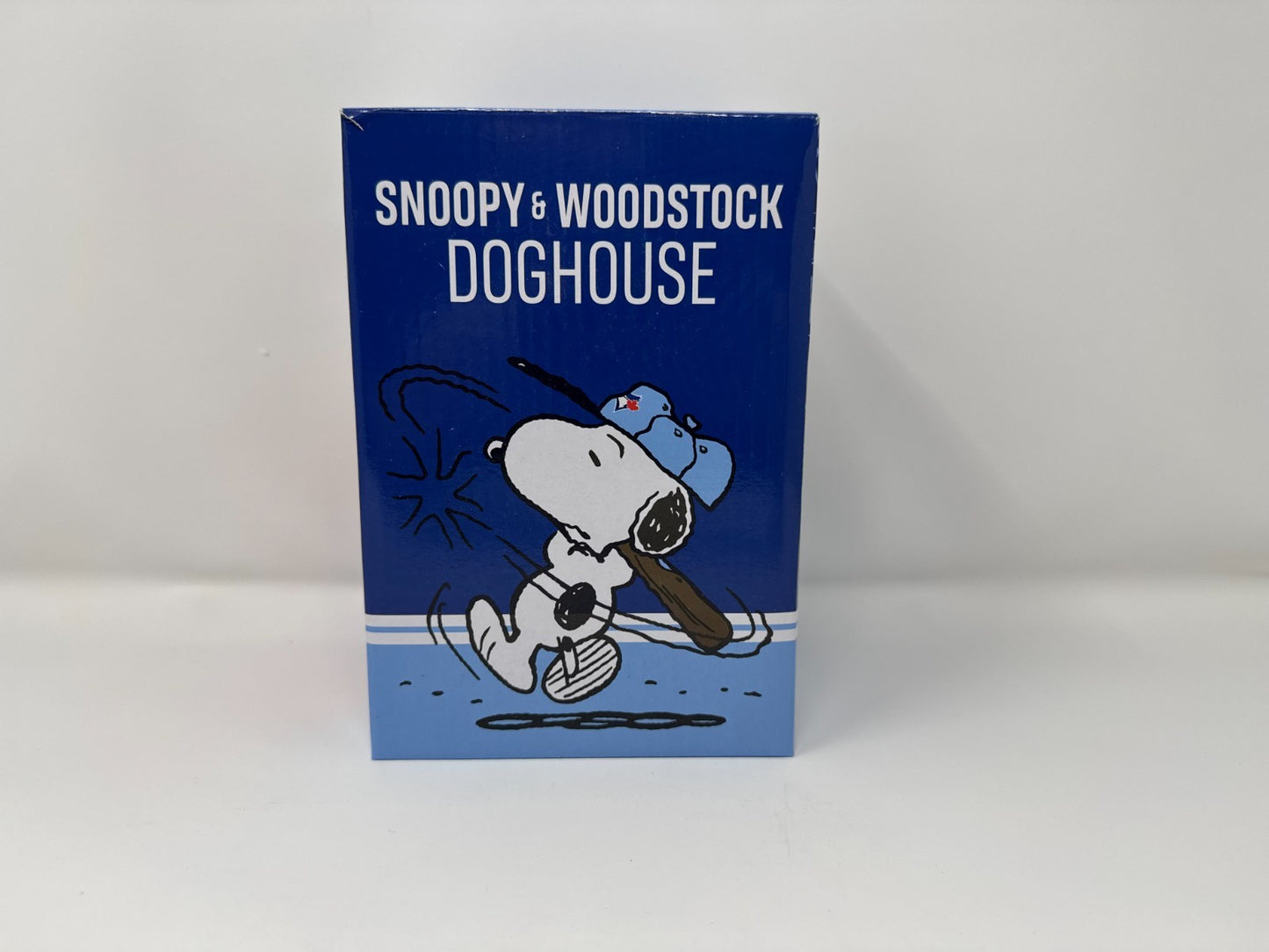 BDA Sports MLB Toronto Blue Jays Snoopy & Woodstock Doghouse Bobblehead