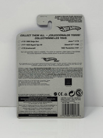 Hot Wheels 1968 Dodge Dart 1:64 Diecast Black Blue