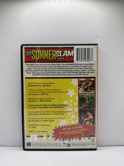 WWE SummerSlam 2009 (DVD) WWE Wrestling