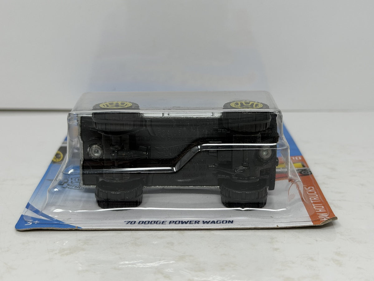 Hot Wheels ZAMAC HW Hot Trucks 1970 Dodge Power Wagon 1:64 Diecast