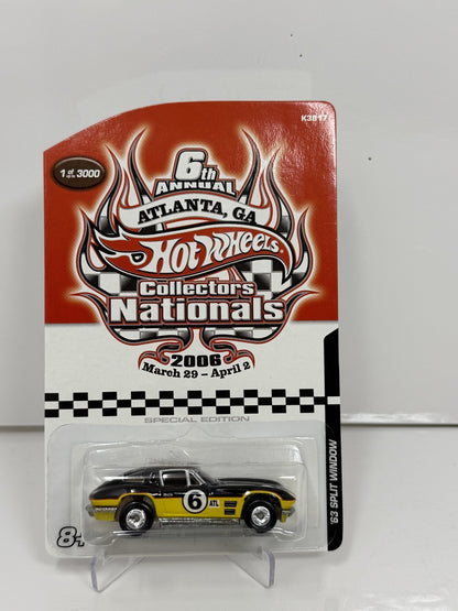 Hot Wheels 2006 6th Collectors Nationals 1963 Split Window Corvette 1:64 Diecast