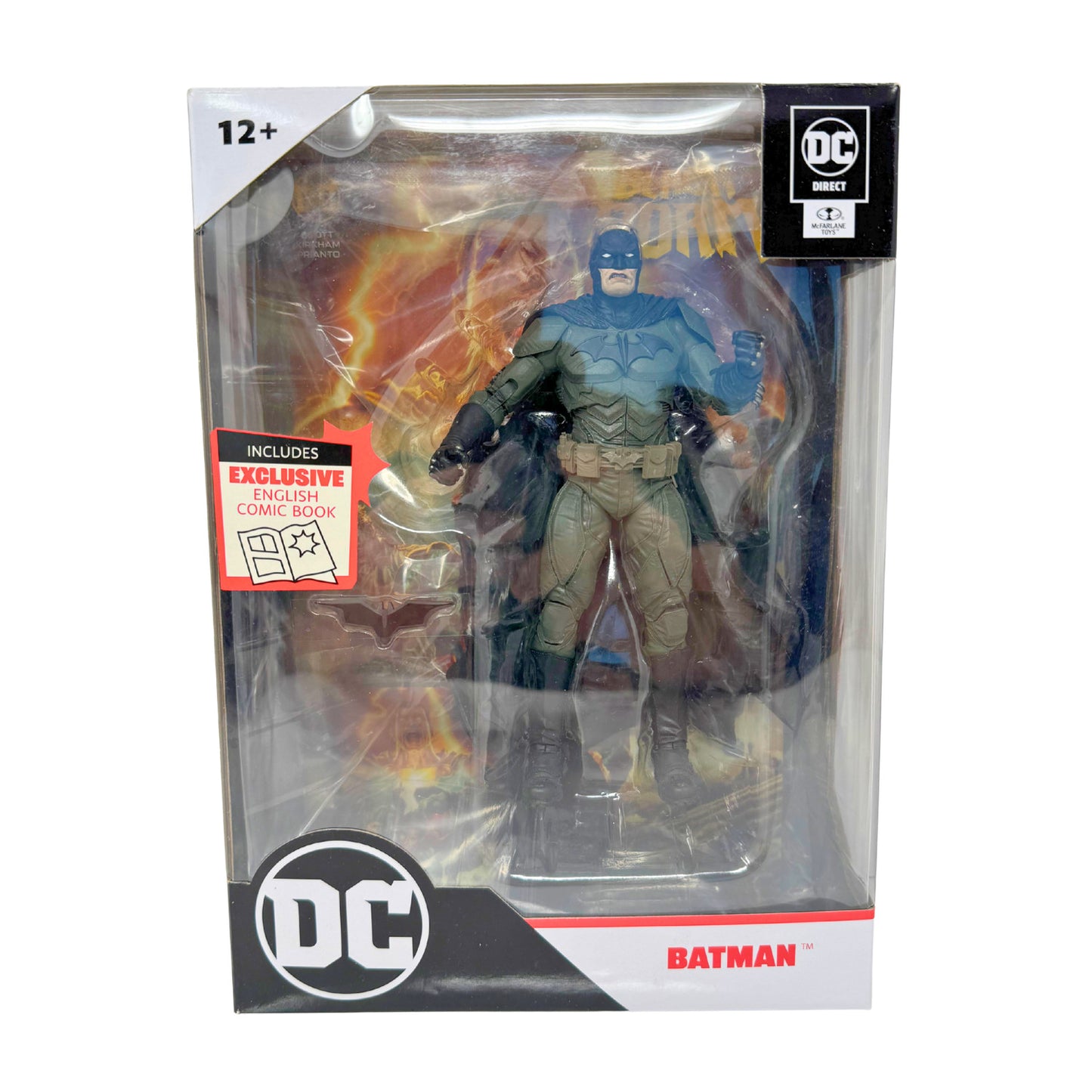 McFarlane DC Direct Page Punchers Black Adam Batman Action Figure
