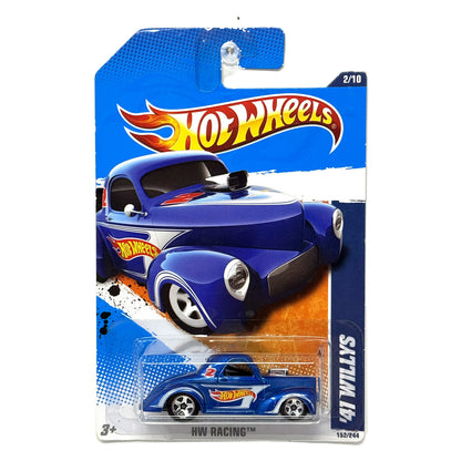 Hot Wheels Racing 1941 Willys 1:64 Diecast Blue