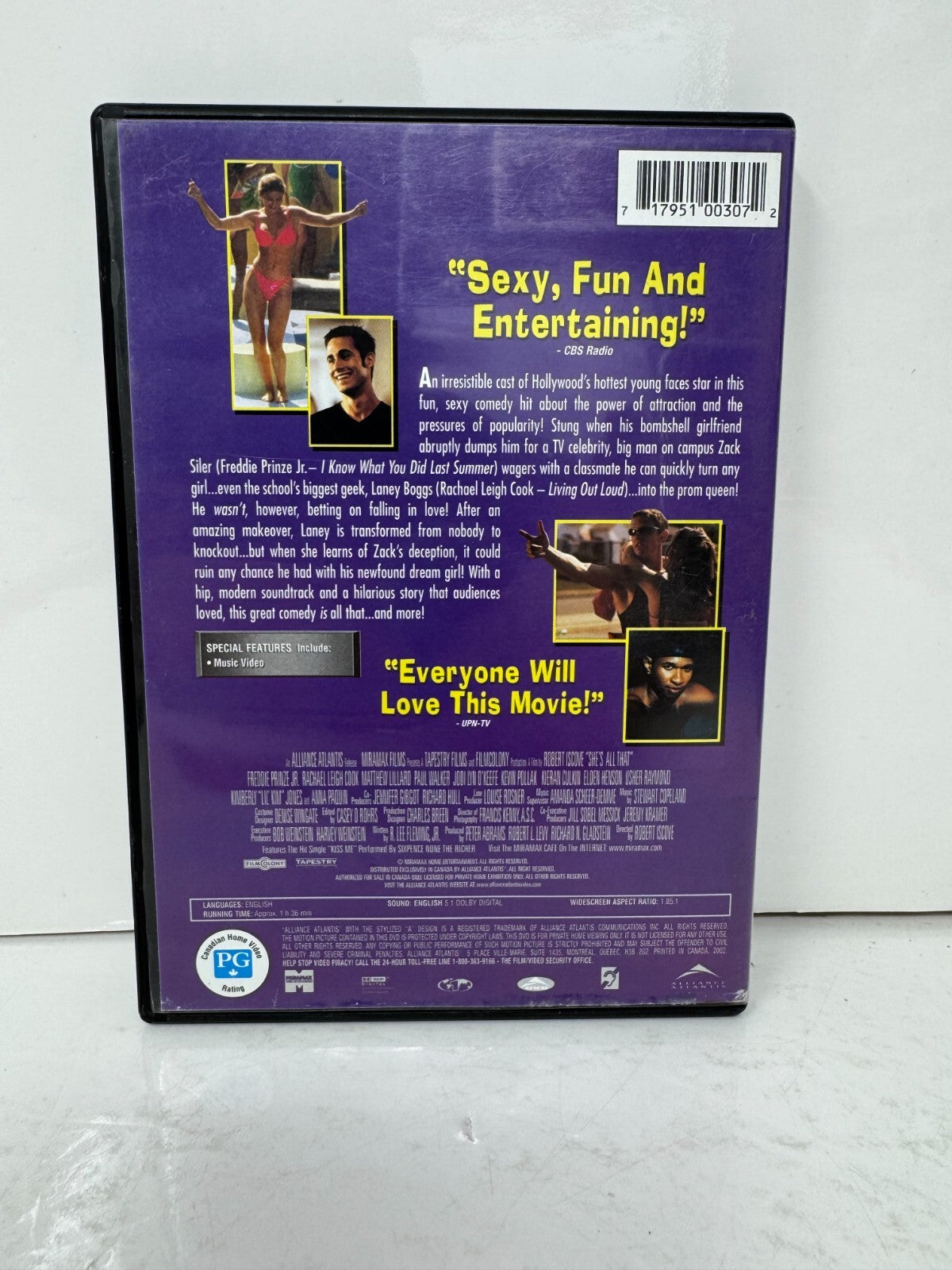 She's All That (DVD) Romance Good Condition!!!