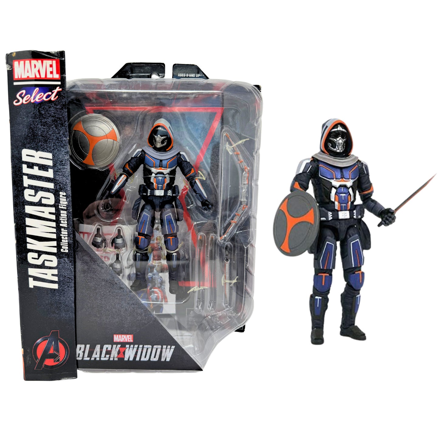 Marvel Diamond Select Black Widow Taskmaster Collector Action Figure