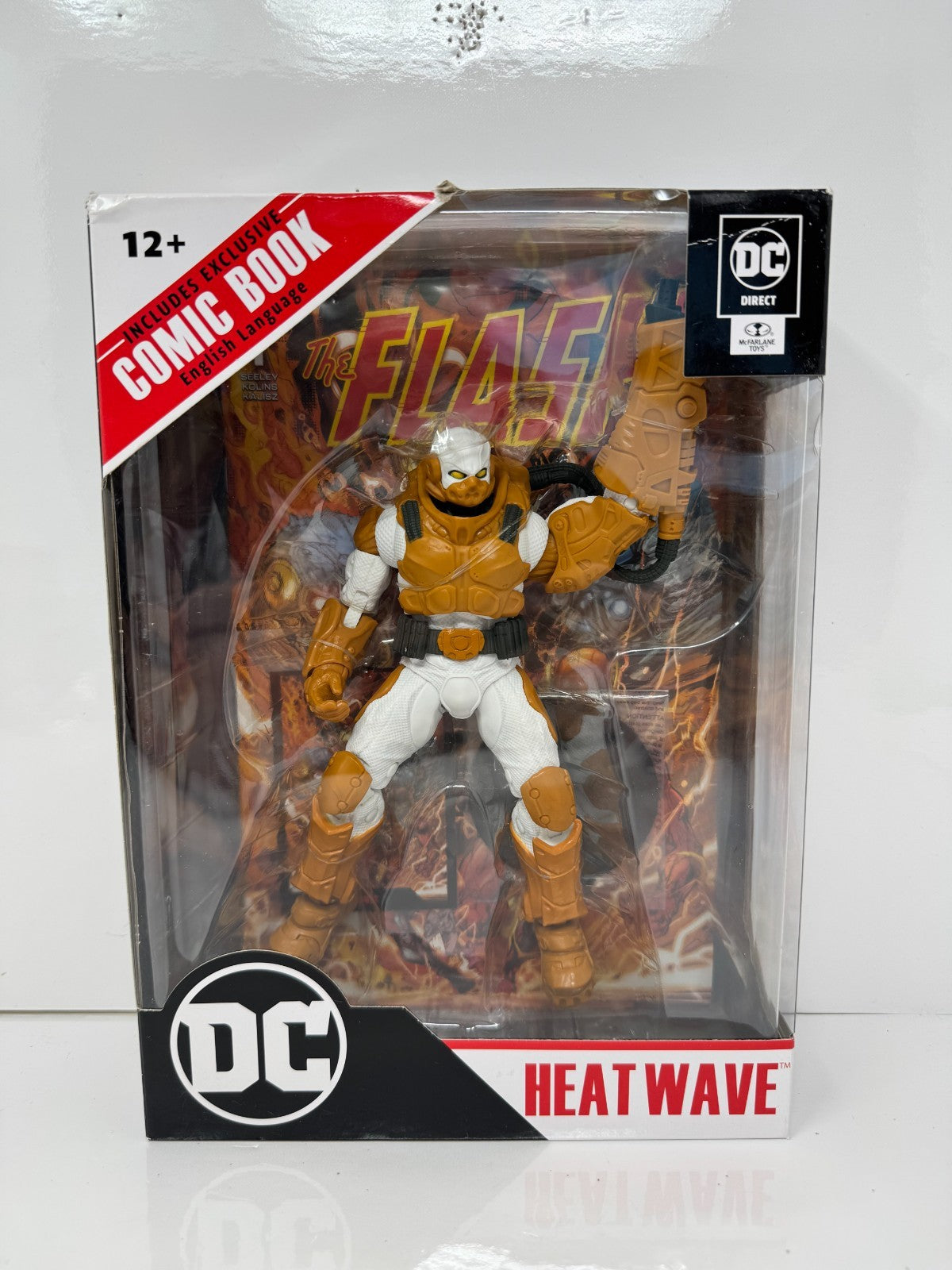 McFarlane DC Direct Page Punchers The Flash Heat Wave Action Figure