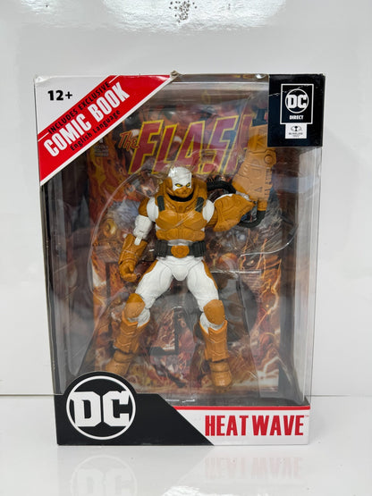 McFarlane DC Direct Page Punchers The Flash Heat Wave Action Figure