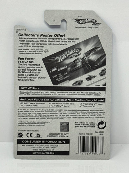 Hot Wheels All Stars Ford Thunderbolt 1:64 Diecast Factory Sealed