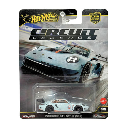 Hot Wheels Premium Circuit Legends Porsche 911 GT3 R (992) 1:64 Diecast