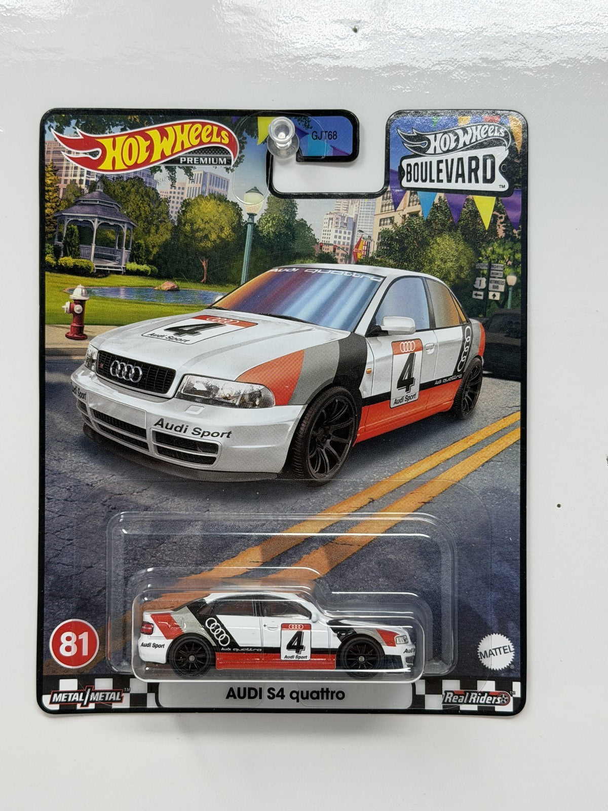 Hot Wheels Premium Boulevard #81 Audi S4 Quattro 1:64 Diecast