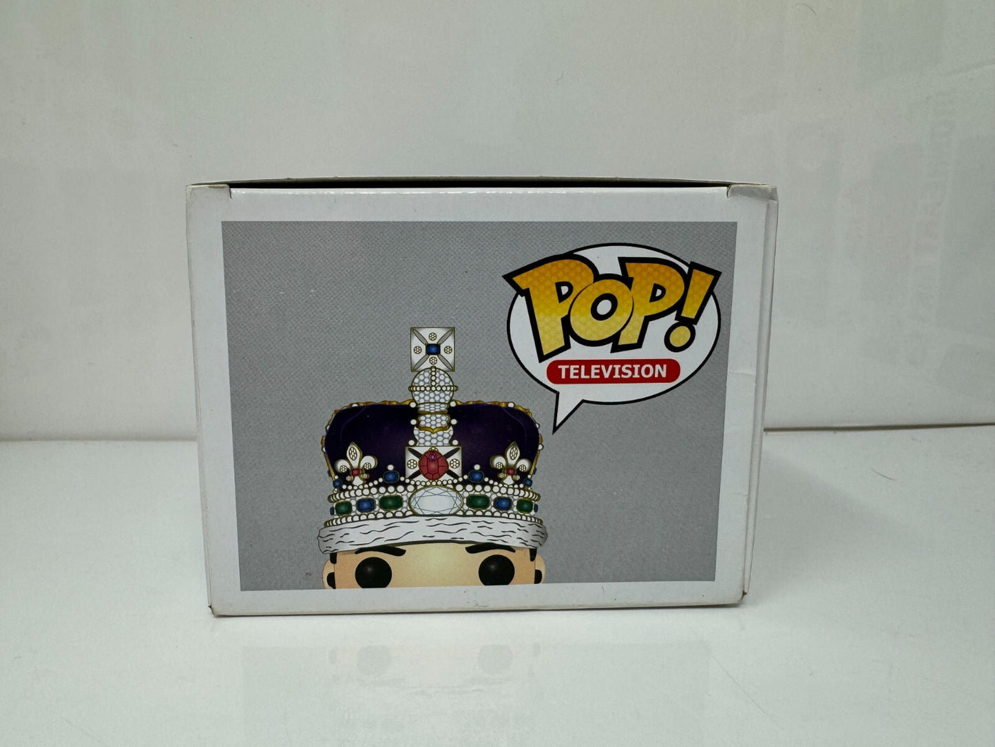 Funko Pop! Television Sherlock #293 Jim Moriarty with Crown Vinyl Figure Vaulted