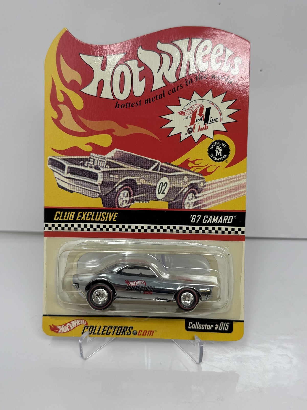 Hot Wheels RLC Red Line Club Club Exclusive 1967 Camaro Collector 1:64 Diecast RARE Red Stripe