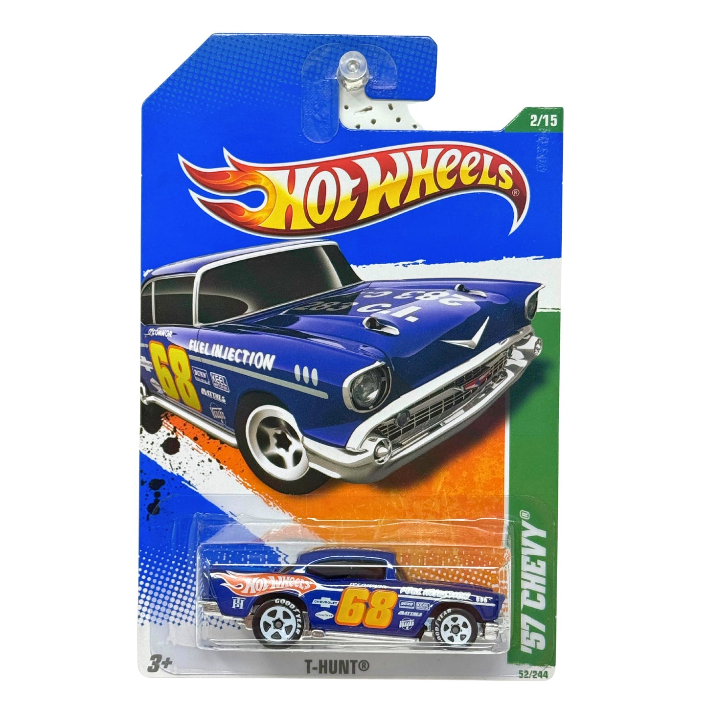 Hot Wheels Treasure Hunt 1957 Chevy 1:64 Diecast