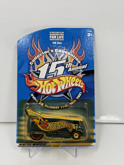Hot Wheels 2001 15th Collectors Convention Volkswagen Drag Bus 1:64 Diecast