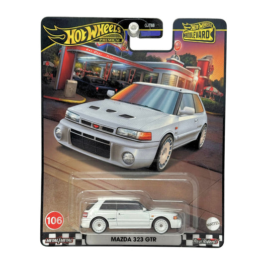 Hot Wheels Premium Boulevard #106 Mazda 323 GTR 1:64 Diecast