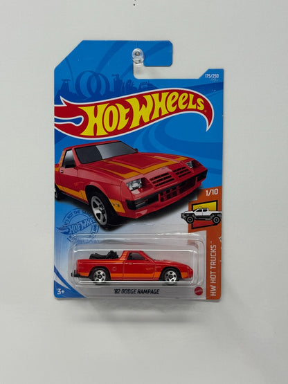 Hot Wheels Hot Trucks 1982 Dodge Rampage 1:64 Diecast V2