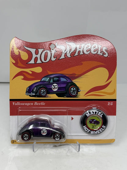 Hot Wheels 50th Anniversary Originals Volkswagen Beetle 1:64 Diecast Purple