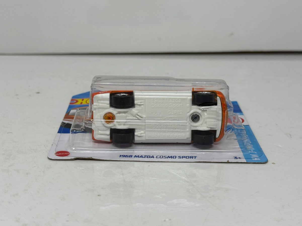 Hot Wheels HW J-Imports 1968 Mazda Cosmo Sport 1:64 Diecast Short Card