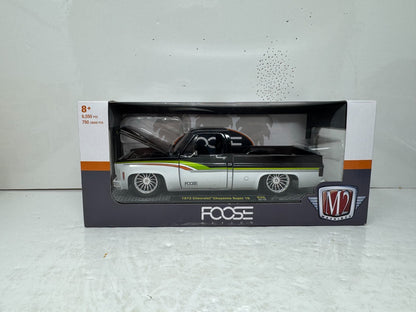 M2 Machines Foose 1973 Chevrolet Cheyenne Super 10 1:24 Diecast