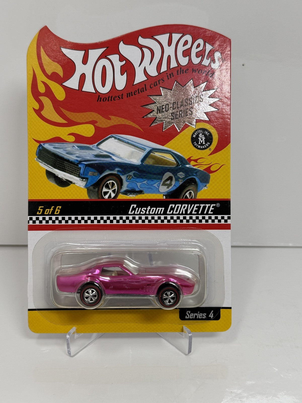 Hot Wheels Neo-Classics Custom Corvette Series 4 1:64 Diecast 8772/11000