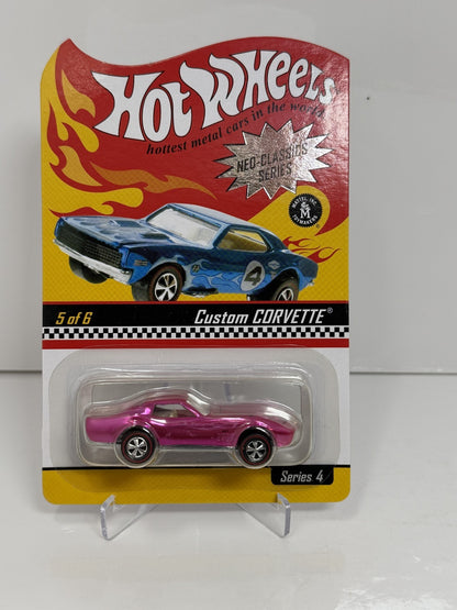 Hot Wheels Neo-Classics Custom Corvette Series 4 1:64 Diecast 8772/11000
