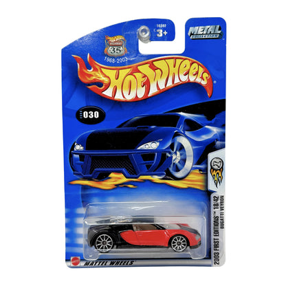 Hot Wheels 2003 First Editions Bugatti Veyron 1:64 Diecast
