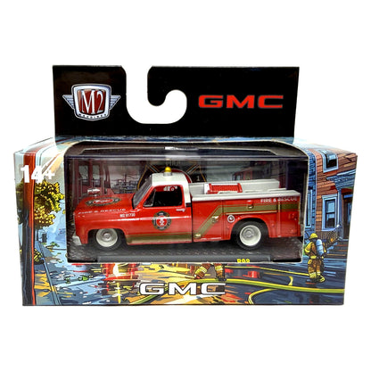 M2 Machines Fire & Rescue 1975 GMC Sierra Grande 15 1:64 Diecast