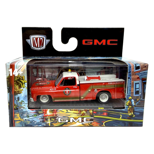 M2 Machines Fire & Rescue 1975 GMC Sierra Grande 15 1:64 Diecast