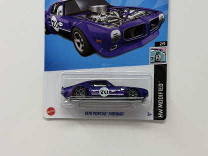 Hot Wheels Modified 1970 Pontiac Firebird 1:64 Diecast Purple