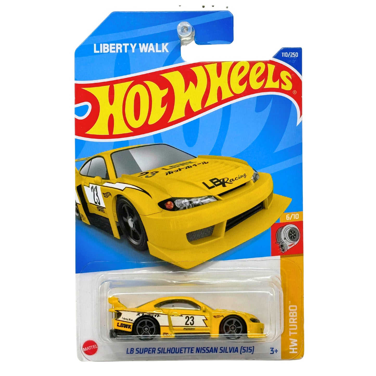 Hot Wheels HW Turbo LB Super Silhouette Nissan Silvia (S15) JDM 1:64 Diecast