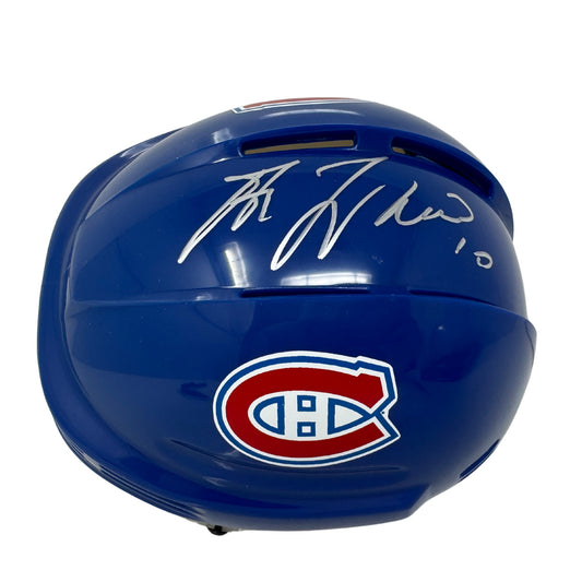Bauer Montreal Canadiens Mini Helmet with Guy Lafleur Auto