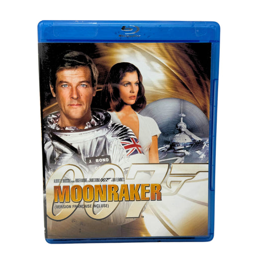 007 James Bond Moonraker (Blu-ray) Action Good Condition!!!
